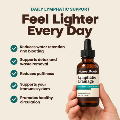 Lymphatic drainage drops benefits