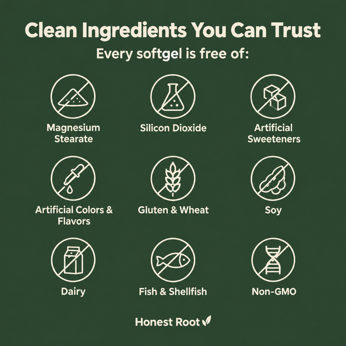 Clean ingredients you can trust